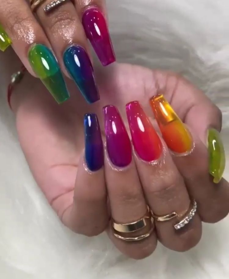 Blooming gel technique