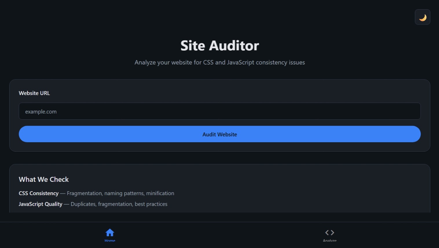 Site Auditor Pro